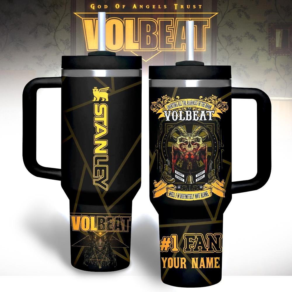 Volbeat Still Counting 40 Oz Stanley Tumbler Gift Ideas For Music Lovers