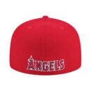 Anaels Los Angeles Angels Overlap Hat MLB New Era 59Fifty Fitted Hat Gifts For Fan