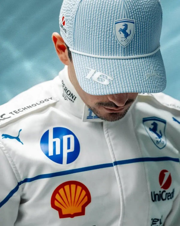 Charles Leclerc Monaco Hat 2025 Scuderia Ferrari Merch Great Gift For Racing Fans
